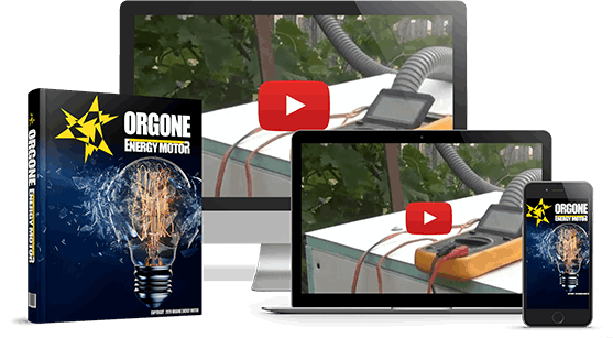 Orgone Energy Motor DIY kit with copper coils and magnets